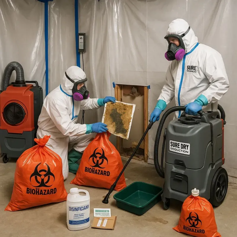Contaminated Water Handling Protocols process in Zeeland, MI