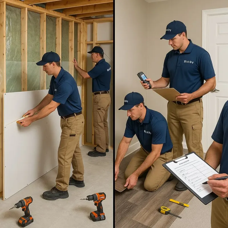Repairs and Reconstruction process in Zeeland, MI